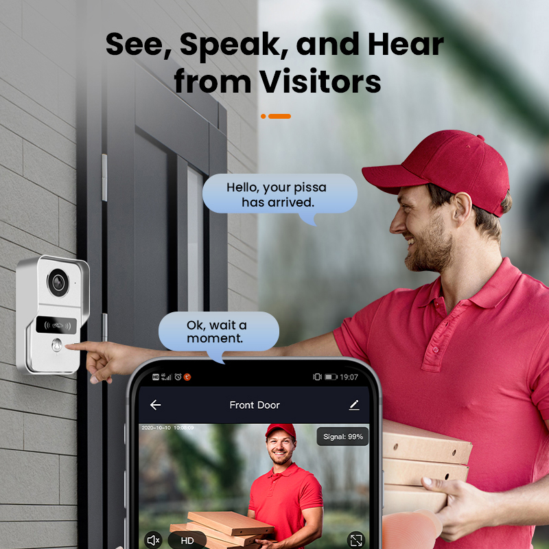 Tuya Smart 1080P Campanello Te - Smart Door Lock With Camera Intercom recensione e prezzo