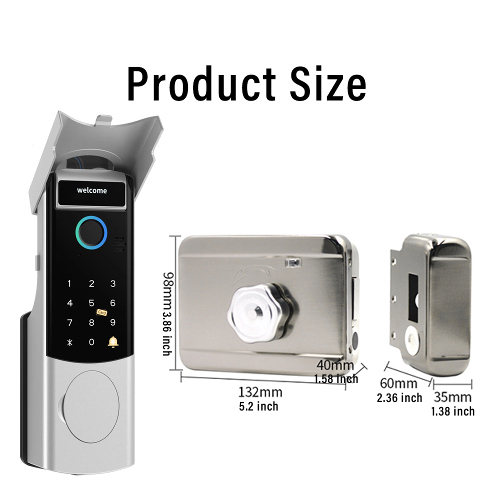Serratura Intelligente WiFi Im - Fingerprint Padlock Weatherproof recensione e prezzo
