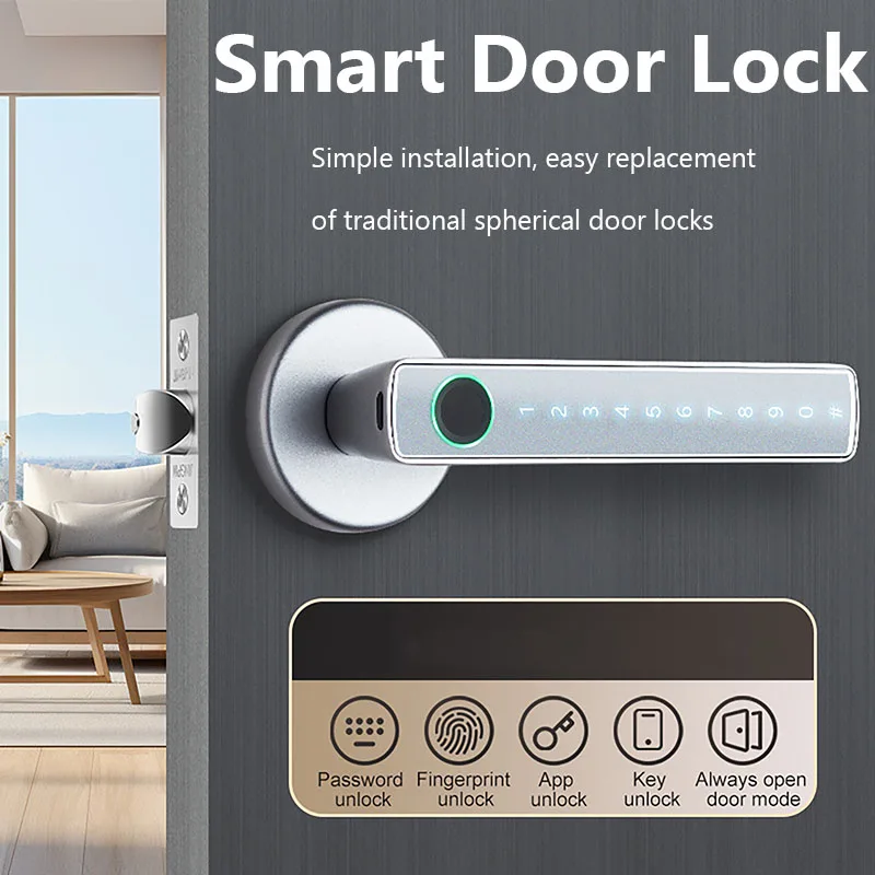Serratura Intelligente Bluetoo - Digital Door Lock Fingerprint Handle recensione e prezzo