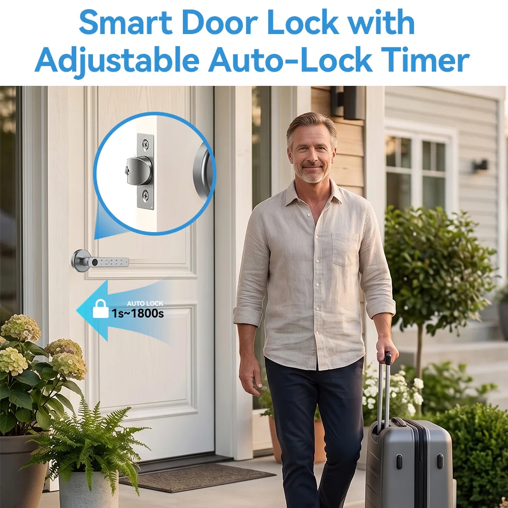 Maniglia per serratura intelli - Smart Lock Deadbolt Keypad Bluetooth recensione e prezzo