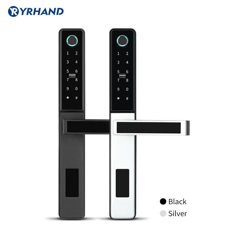 Tuya WiFi App Intelligente Por - Digital Door Lock Fingerprint Handle recensione e prezzo
