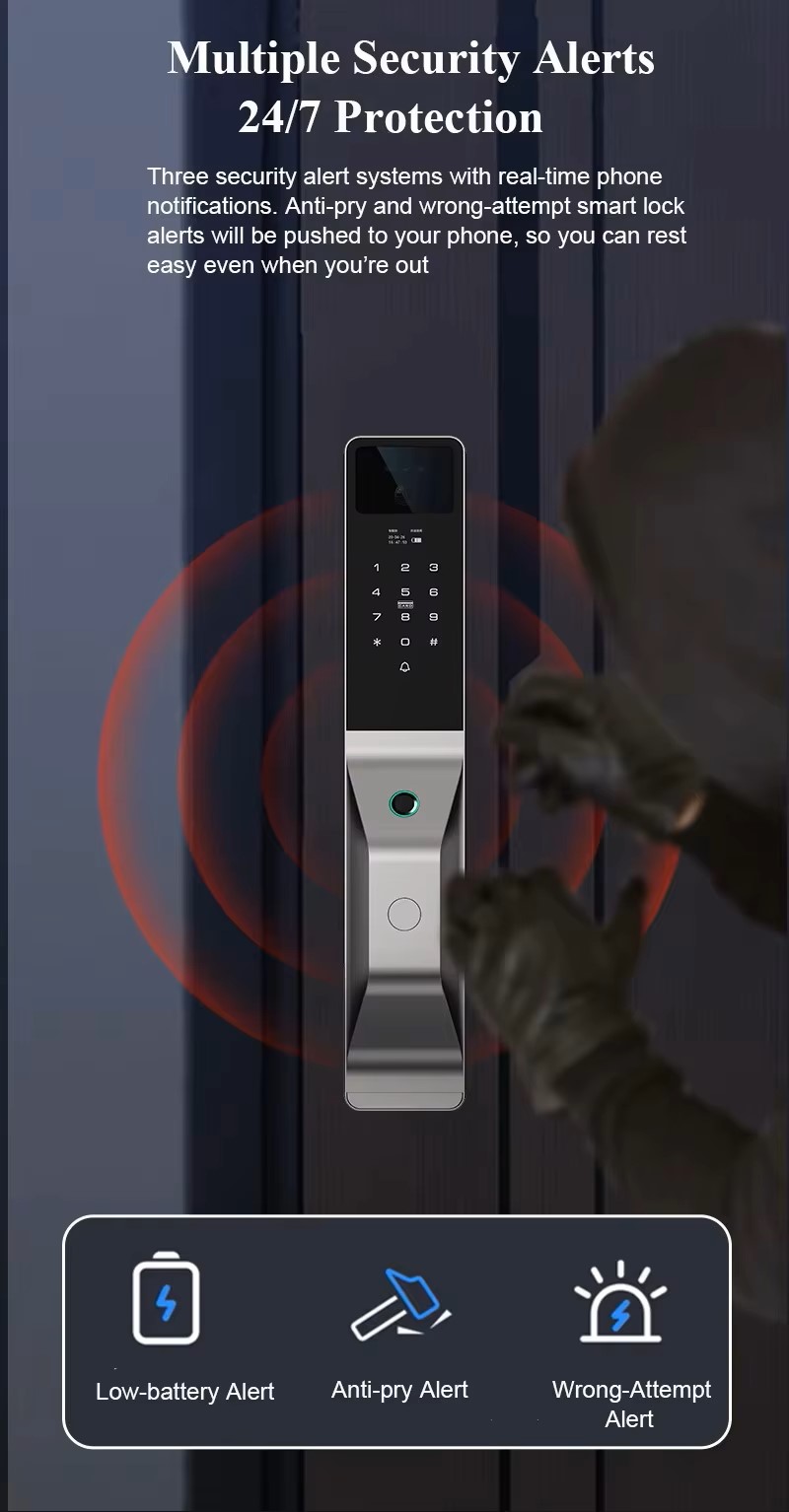 Serratura Intelligente Tuya co - Smart Door Lock With Camera Intercom recensione e prezzo