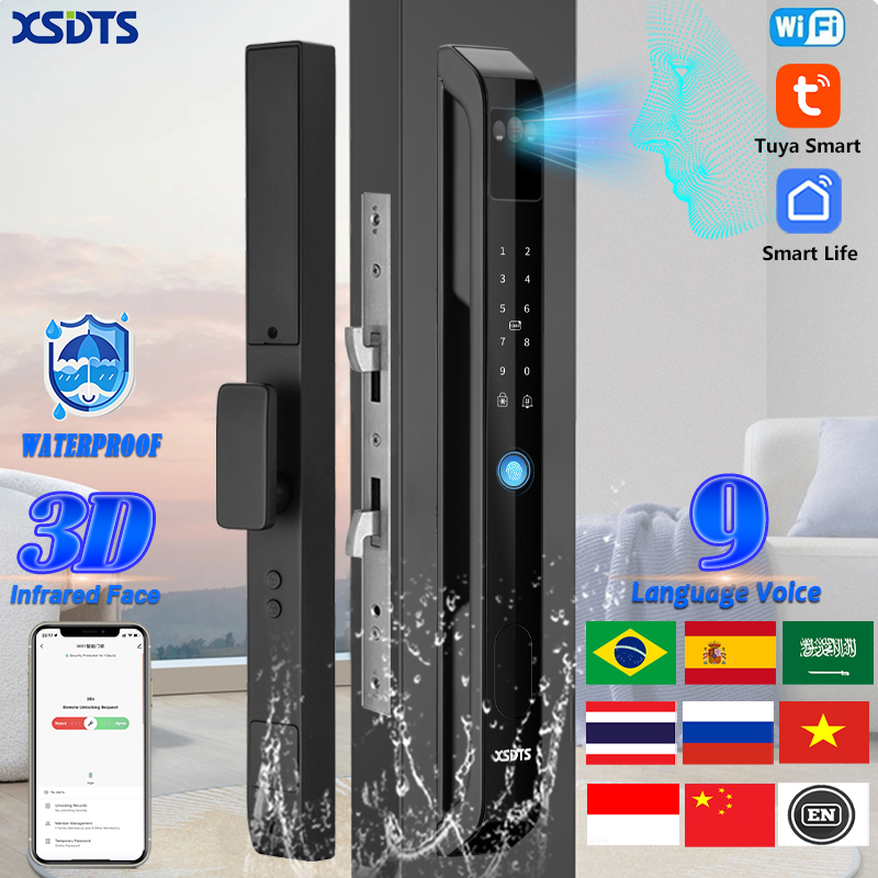 Serratura Elettronica Intellig - Smart Door Lock 3D Face Palm Vein recensione e prezzo