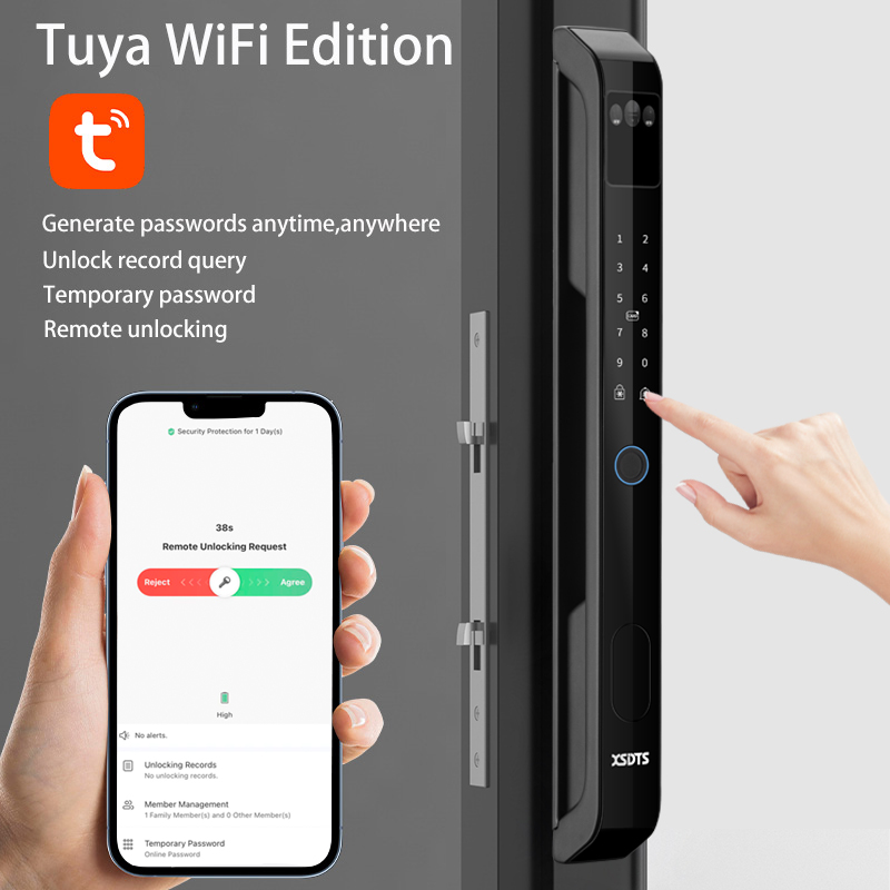 Serratura Elettronica Intellig - Smart Door Lock 3D Face Palm Vein recensione e prezzo