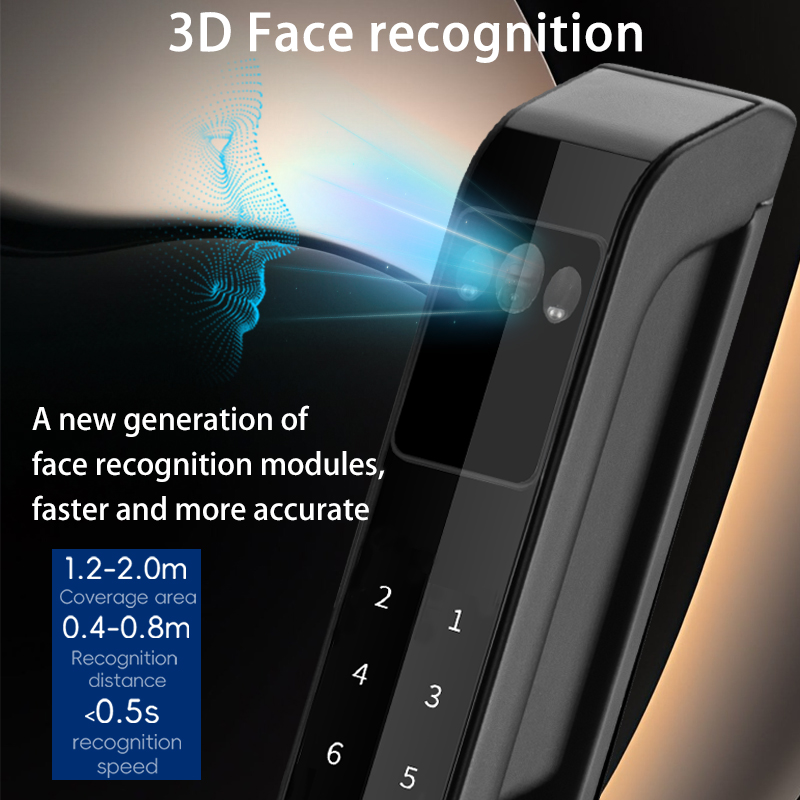 Serratura Elettronica Intellig - Smart Door Lock 3D Face Palm Vein recensione e prezzo