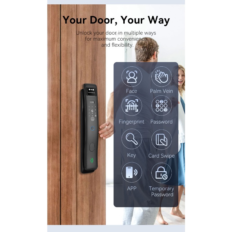 Prezzo di Fabbrica: Serratura  - Smart Door Lock With Camera Intercom recensione e prezzo