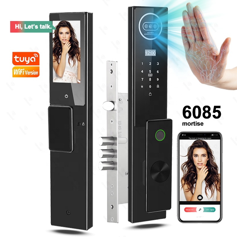 Impronta digitale automatica e - Smart Door Lock 3D Face Palm Vein recensione e prezzo