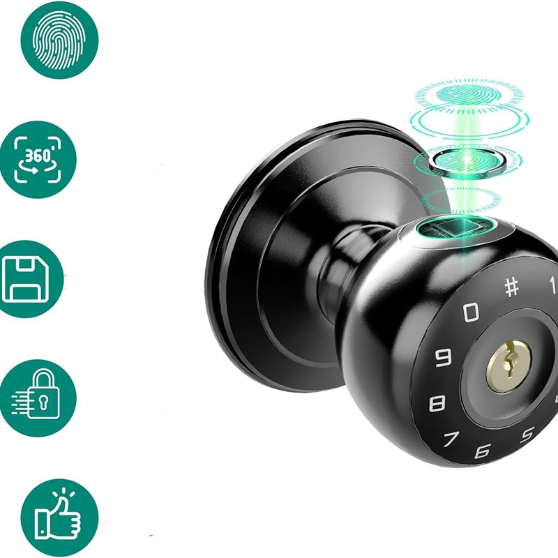 Tuya Fingerprint Smart Deadbol - Smart Lock Deadbolt Keypad Bluetooth recensione e prezzo