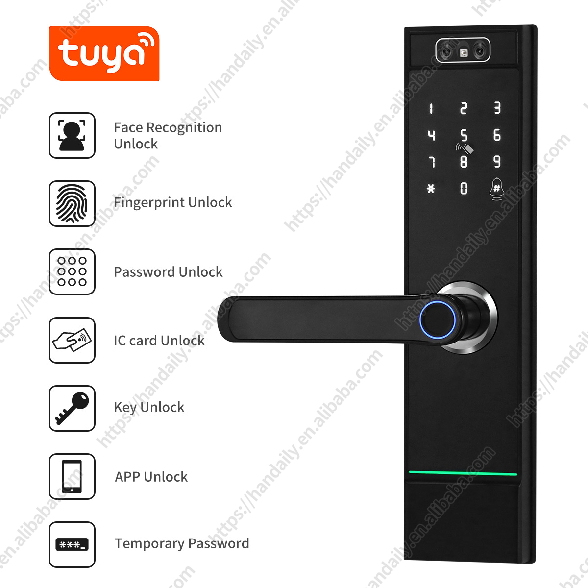 Serratura digitale intelligent - Digital Door Lock Fingerprint Handle recensione e prezzo