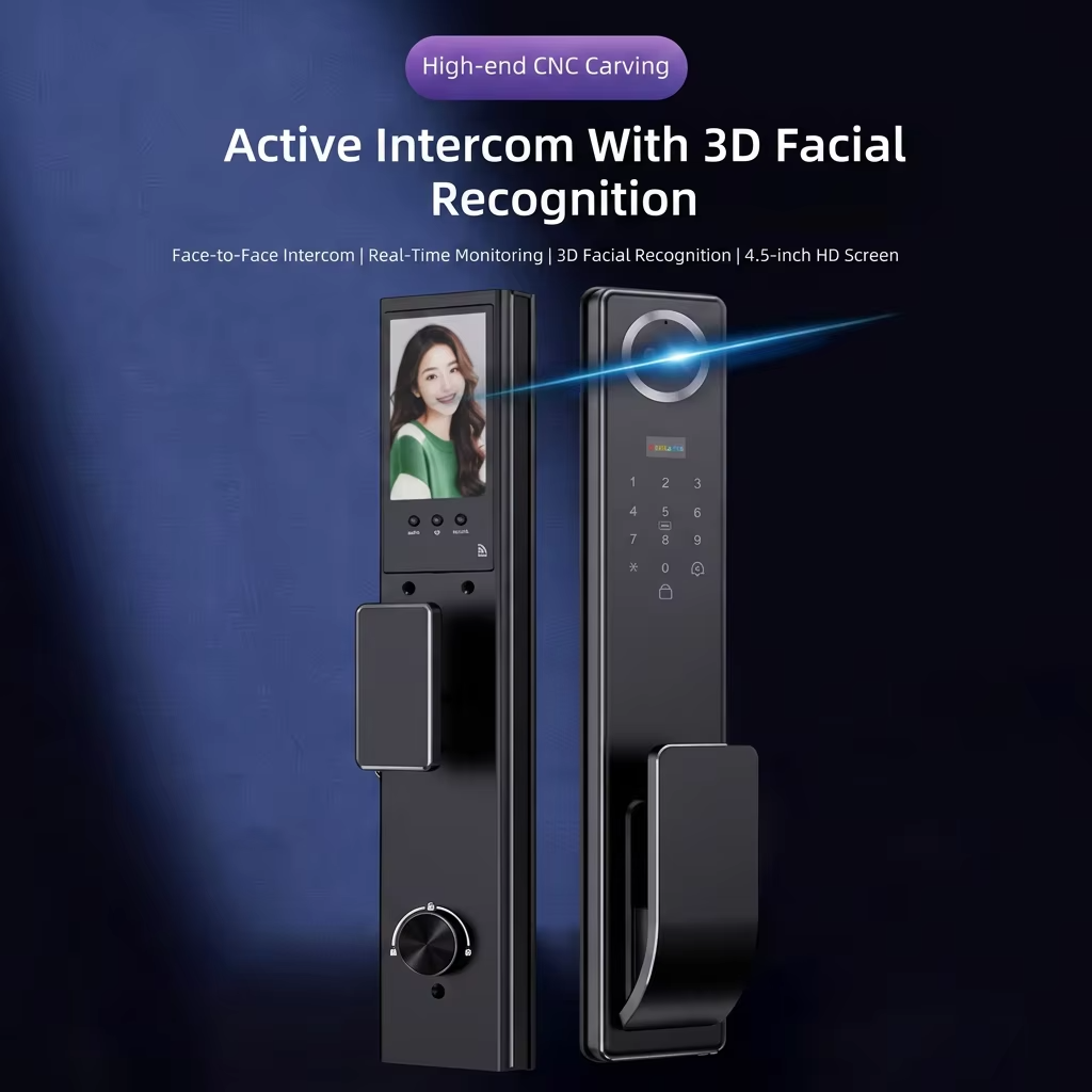 Serratura Intelligente con Ric - Smart Door Lock 3D Face Palm Vein recensione e prezzo
