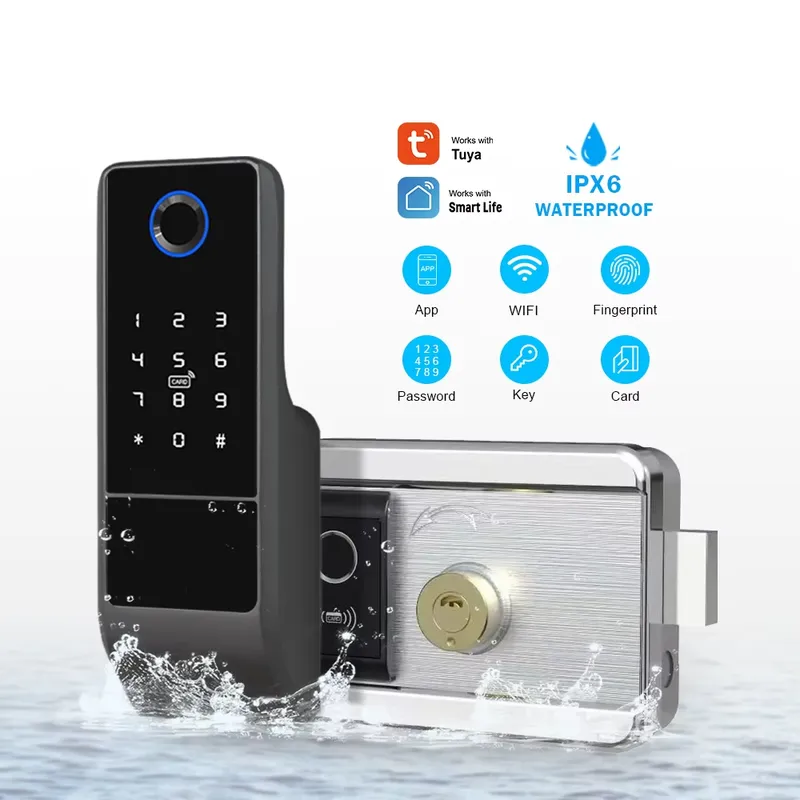 Serratura Intelligente Elettro - Smart Rim Lock Wifi Fingerprint recensione e prezzo
