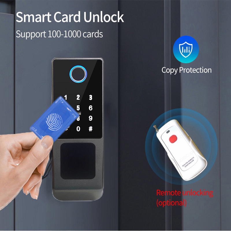 Impermeabile Tuya Wifi Telecom - Smart Rim Lock Wifi Fingerprint recensione e prezzo