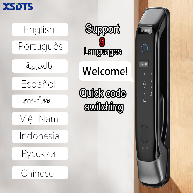 Serratura digitale con riconos - Smart Door Lock With Camera Intercom recensione e prezzo