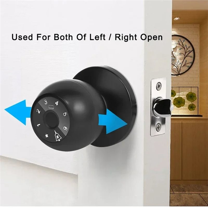 【ADD TO CART】 Tuya Bluetooth S - Digital Door Lock Fingerprint Handle recensione e prezzo