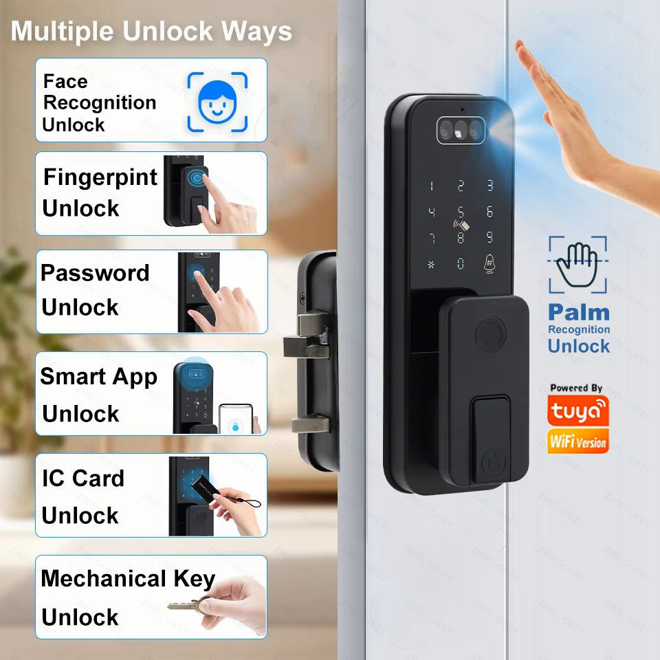 Serratura Intelligente Tuya Wi - Smart Rim Lock Wifi Fingerprint recensione e prezzo