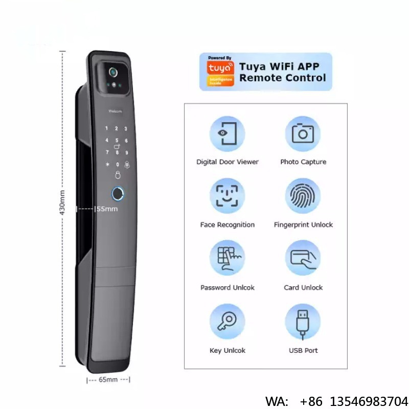 Serrature Intelligenti per Por - Digital Door Lock Fingerprint Handle recensione e prezzo