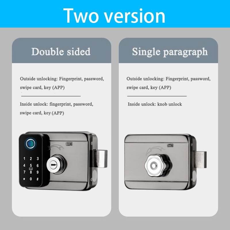 Impermeabile Smart Door Lock I - Smart Rim Lock Wifi Fingerprint recensione e prezzo