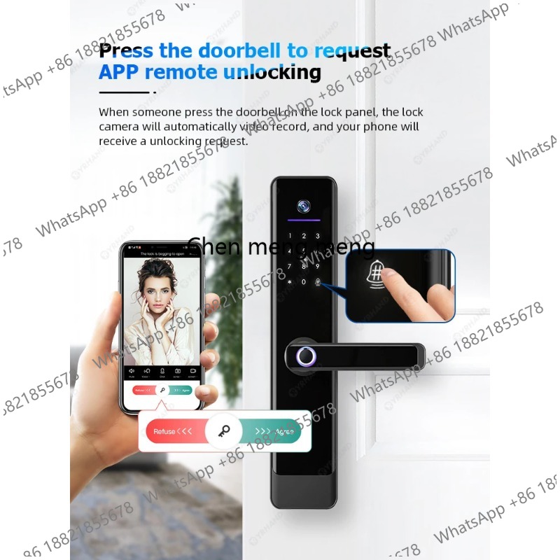 Serratura Intelligente con Vid - Video Door Lock With Camera Peephole recensione e prezzo