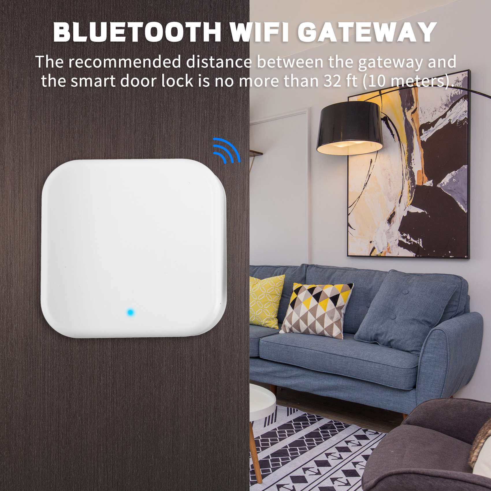 Gateway Bluetooth Wifi con Con - Smart Door Lock Fingerprint Wifi recensione e prezzo