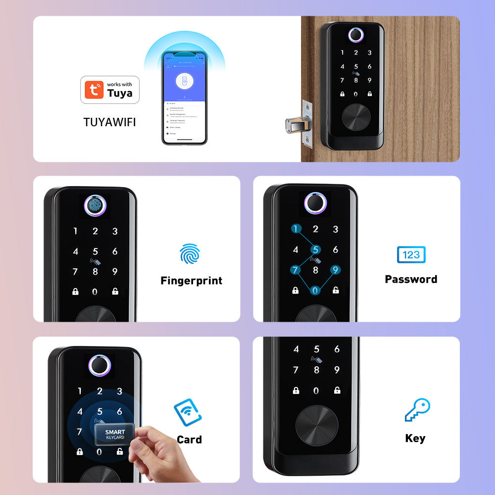 Serratura digitale in nichel s - Smart Lock Deadbolt Keypad Bluetooth recensione e prezzo