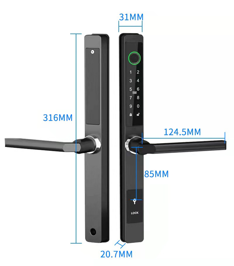 Serratura Digitale Biometrica  - Smart Lock For Sliding Door recensione e prezzo