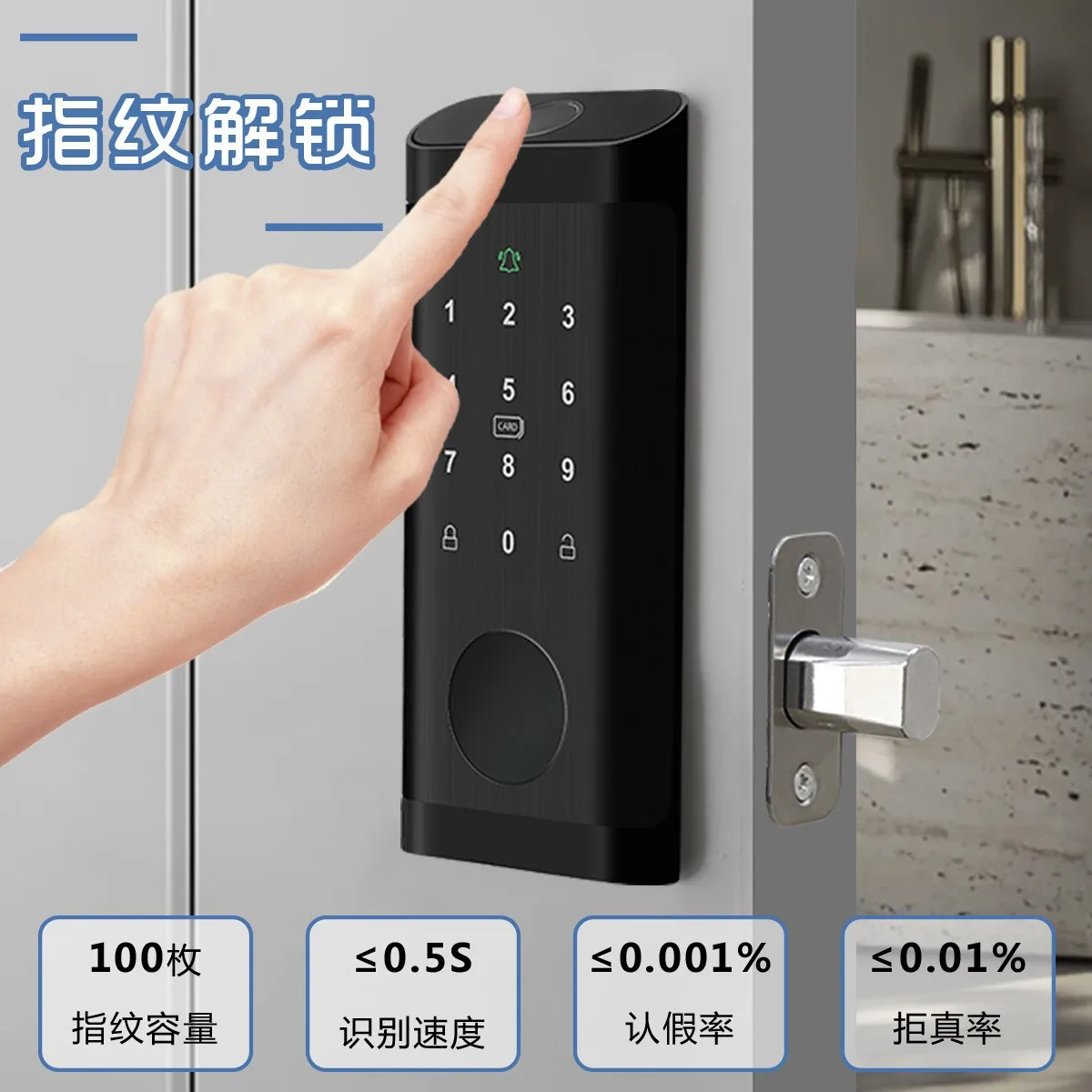 Serratura con impronta digital - Smart Door Lock Fingerprint Wifi recensione e prezzo