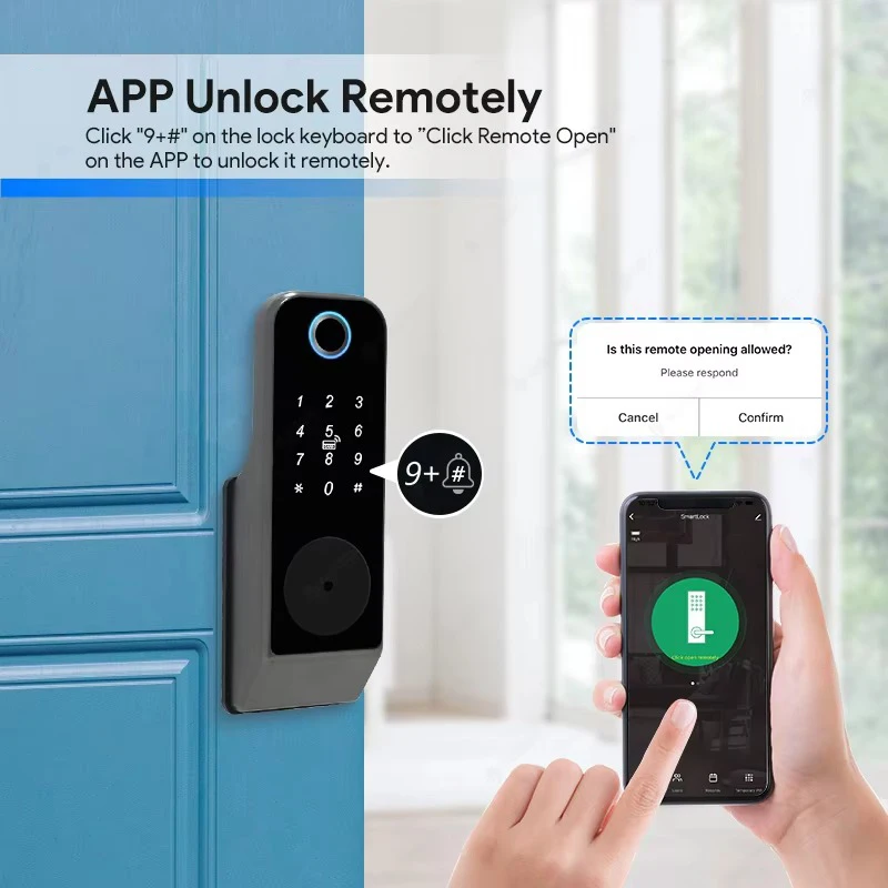 Serratura Elettronica Intellig - Smart Rim Lock Wifi Fingerprint recensione e prezzo