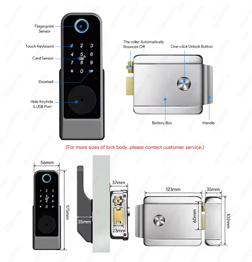 Serratura Elettronica Intellig - Smart Rim Lock Wifi Fingerprint recensione e prezzo