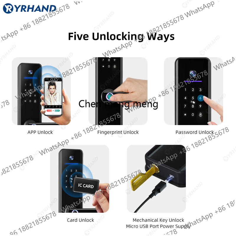 Serratura Intelligente YRHAND  - Smart Door Lock With Camera Intercom recensione e prezzo