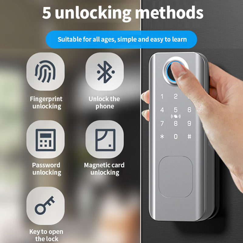 Serratura Digitale Intelligent - Smart Rim Lock Wifi Fingerprint recensione e prezzo