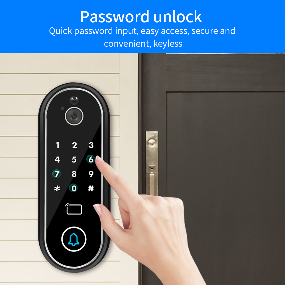 Videocitofono con Telecamera e - Video Door Lock With Camera Peephole recensione e prezzo