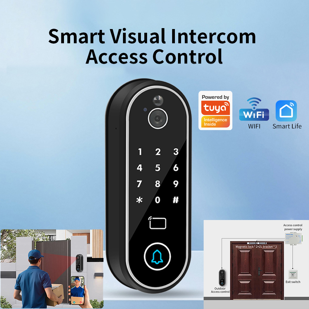 Videocitofono con Telecamera e - Video Door Lock With Camera Peephole recensione e prezzo