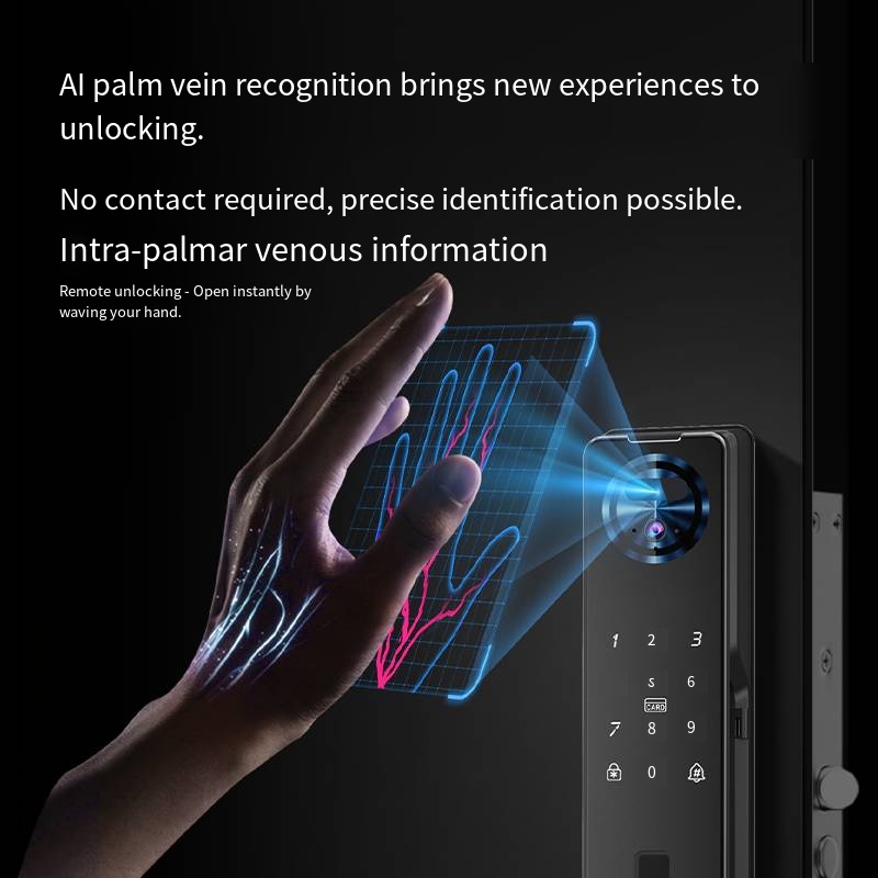 YN S11M Smart Home Serratura e - Smart Door Lock 3D Face Palm Vein recensione e prezzo