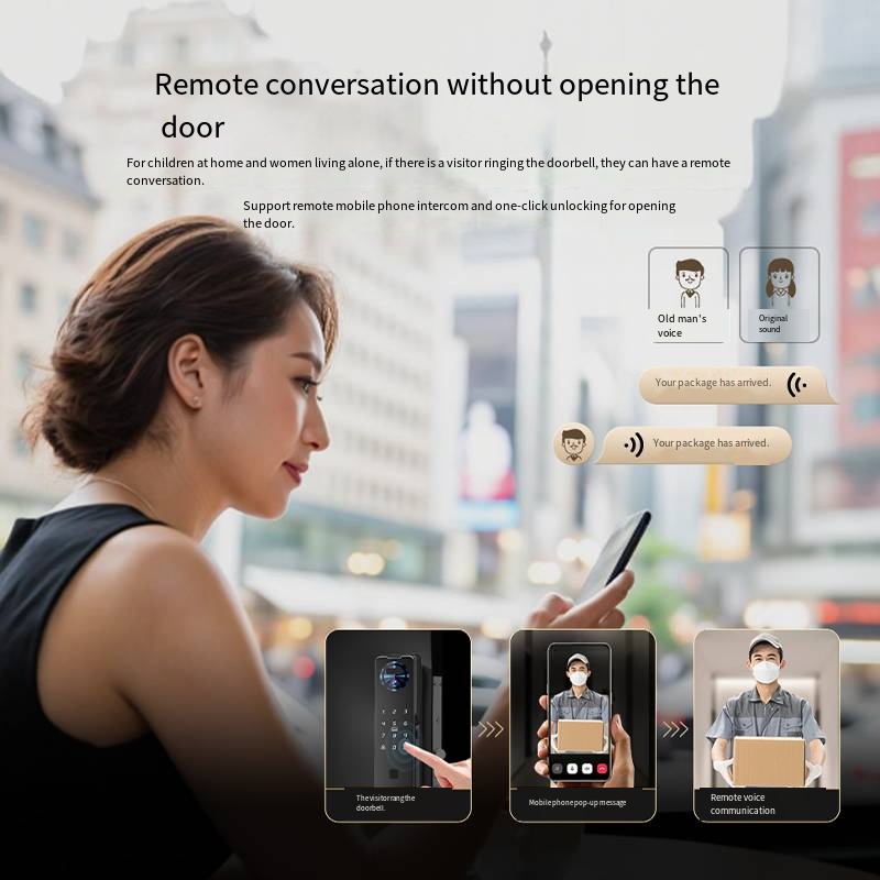 YN S11M Smart Home Serratura e - Smart Door Lock 3D Face Palm Vein recensione e prezzo