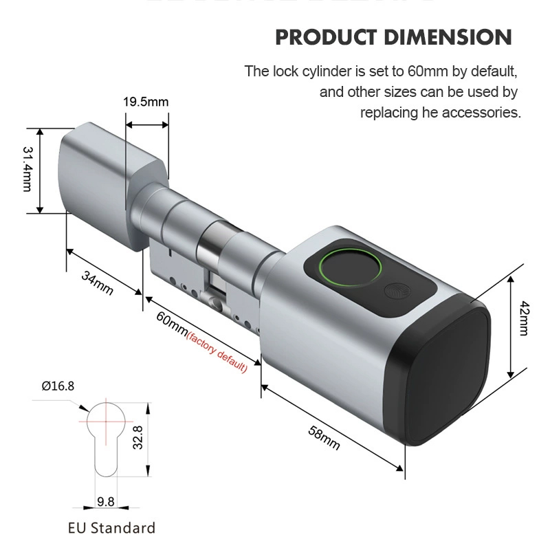 Serratura Digitale Intelligent - Smart Door Lock Tuya App recensione e prezzo