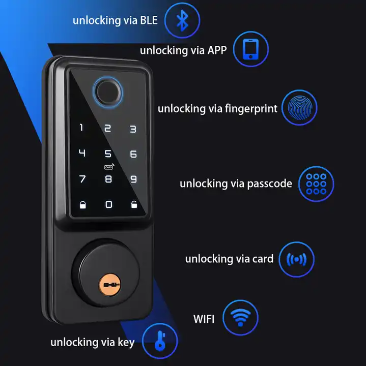 Serratura elettronica digitale - Smart Lock Deadbolt Keypad Bluetooth recensione e prezzo