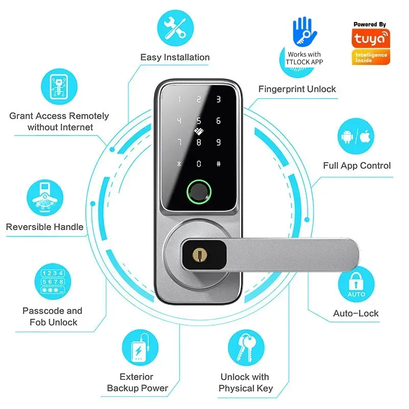 Serratura intelligente TTLock  - Smart Lock Deadbolt Keypad Bluetooth recensione e prezzo