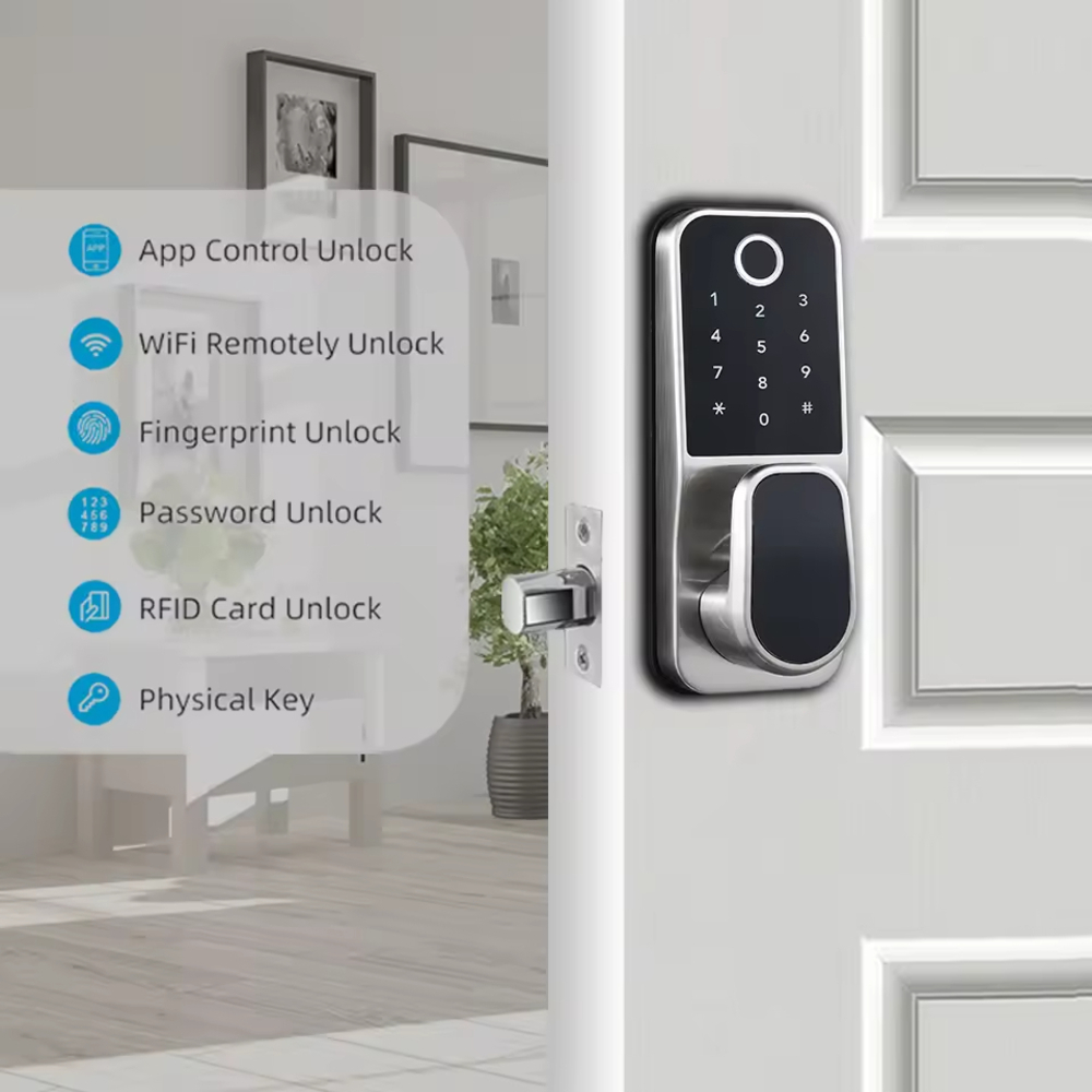 Telecomando di sicurezza domes - Digital Door Lock Fingerprint Handle recensione e prezzo