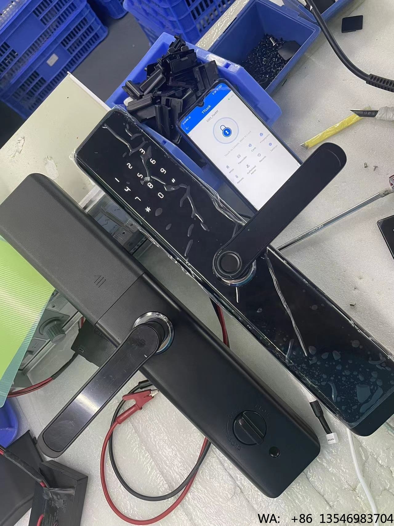Maniglia per Porta Biometrica  - Digital Door Lock Fingerprint Handle recensione e prezzo
