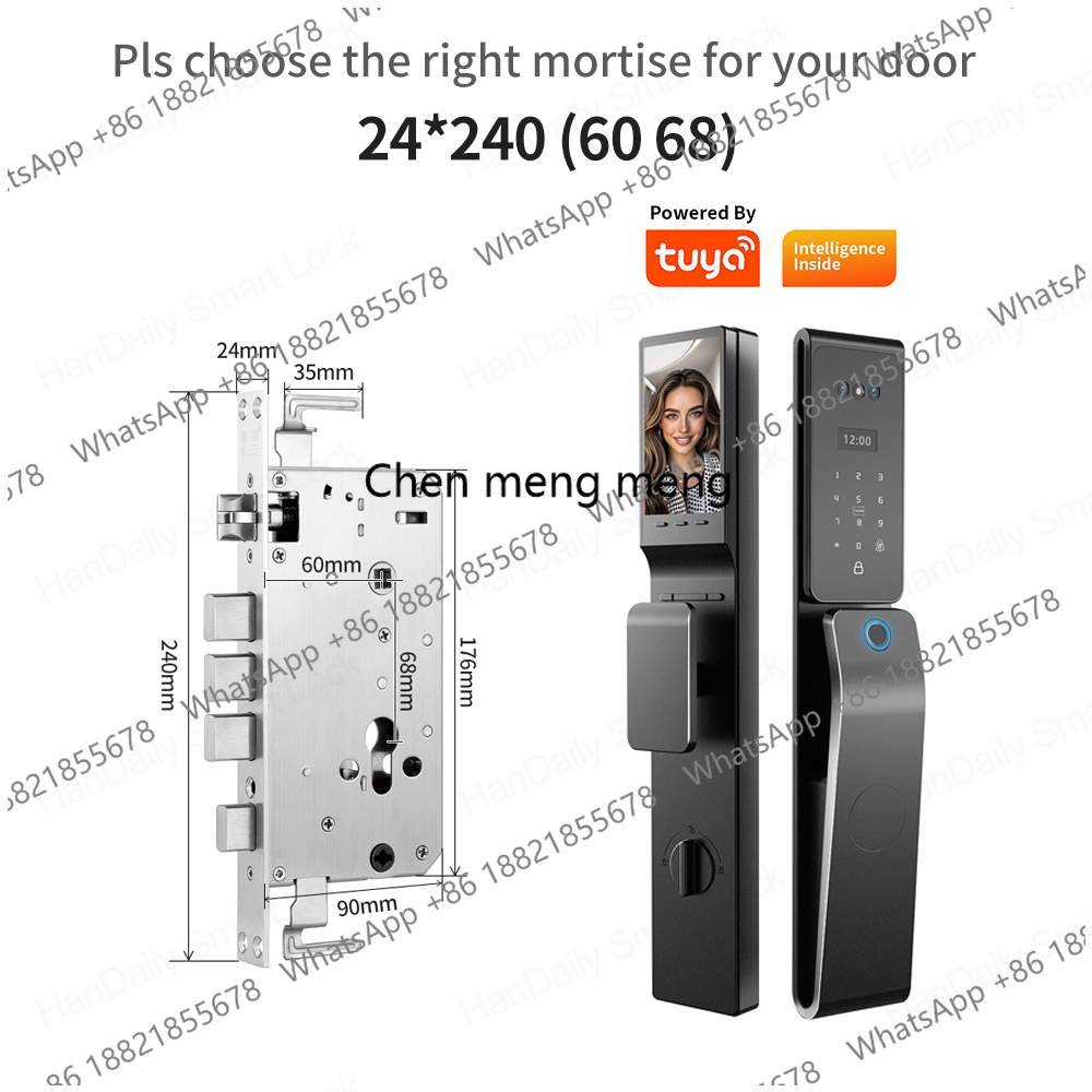 Serratura Intelligente HanDail - Video Door Lock With Camera Peephole recensione e prezzo