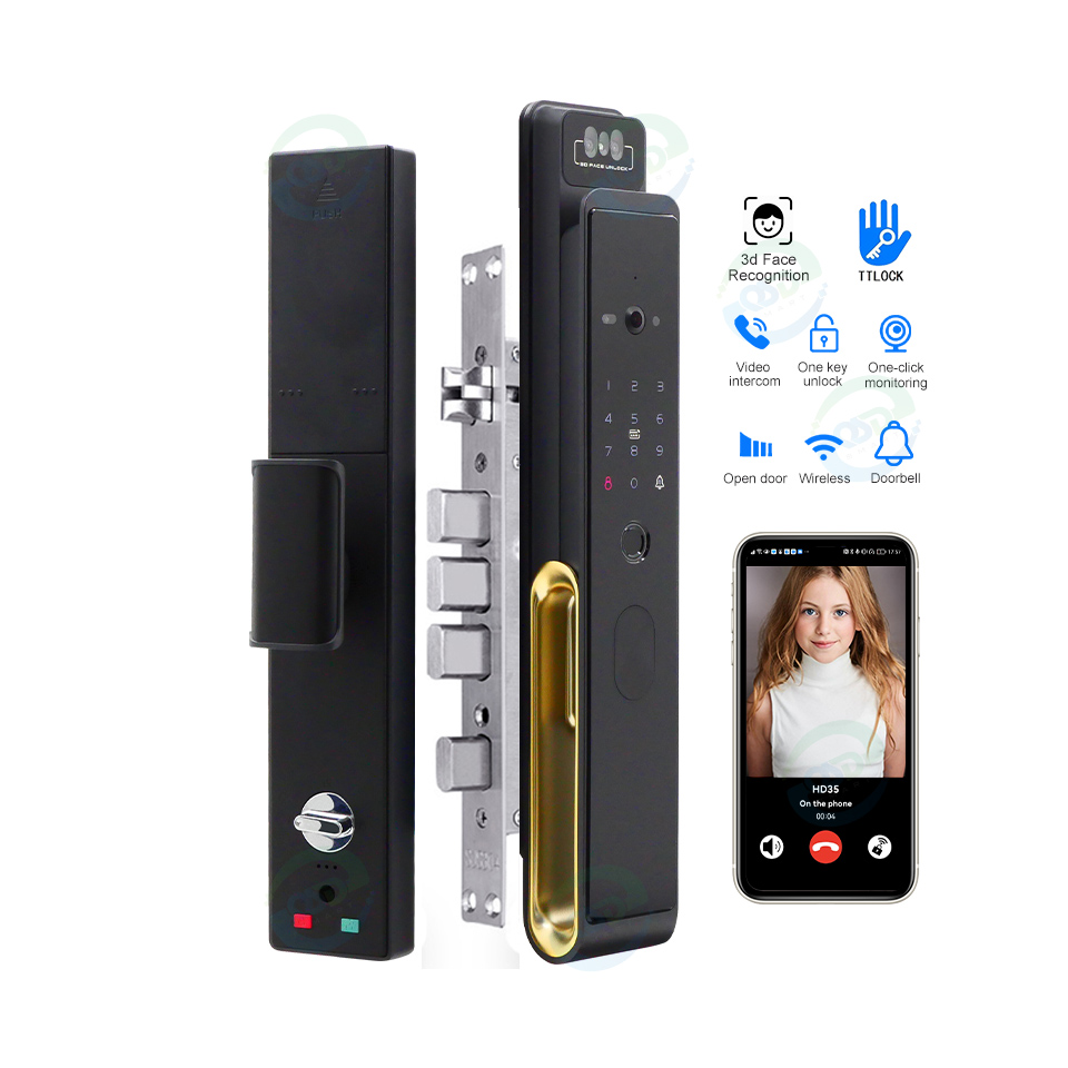 Videocitofono WiFi Serratura p - Smart Door Lock With Camera Intercom recensione e prezzo