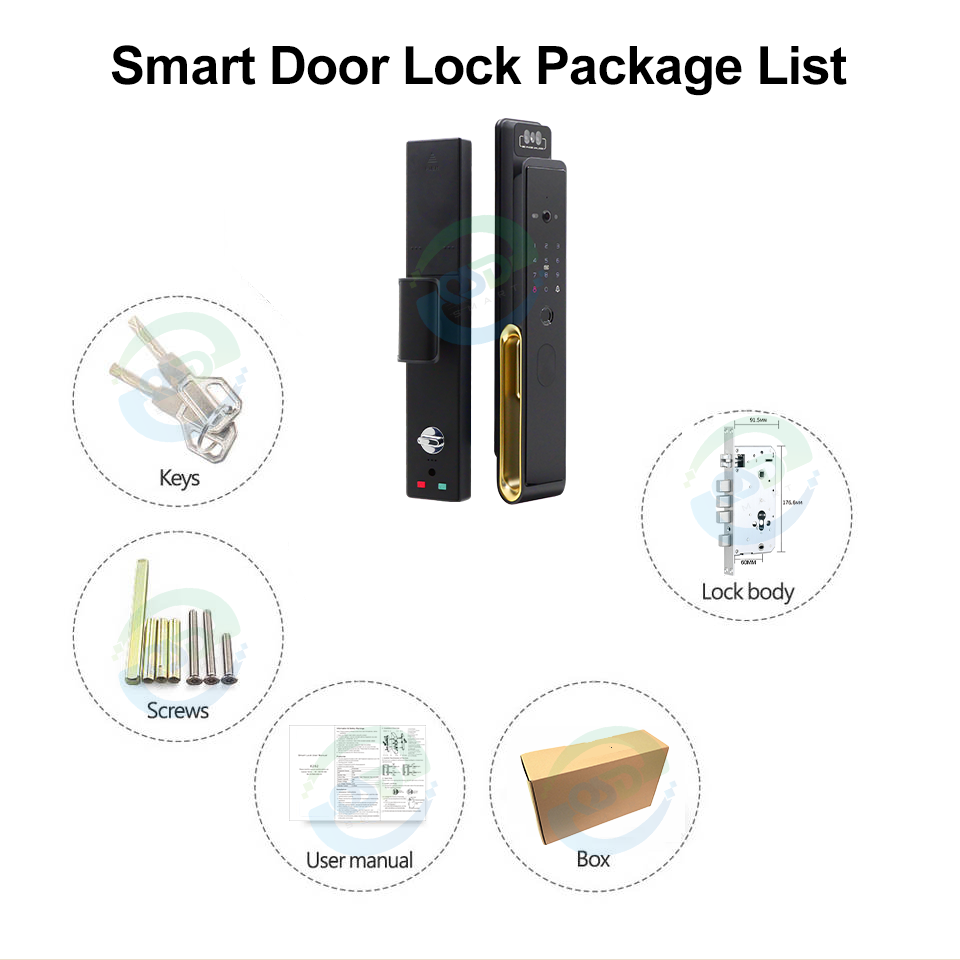 Videocitofono WiFi Serratura p - Smart Door Lock With Camera Intercom recensione e prezzo