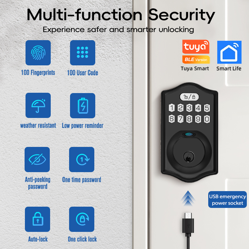 Serratura Intelligente CDOK K6 - Smart Lock Zigbee Gateway recensione e prezzo
