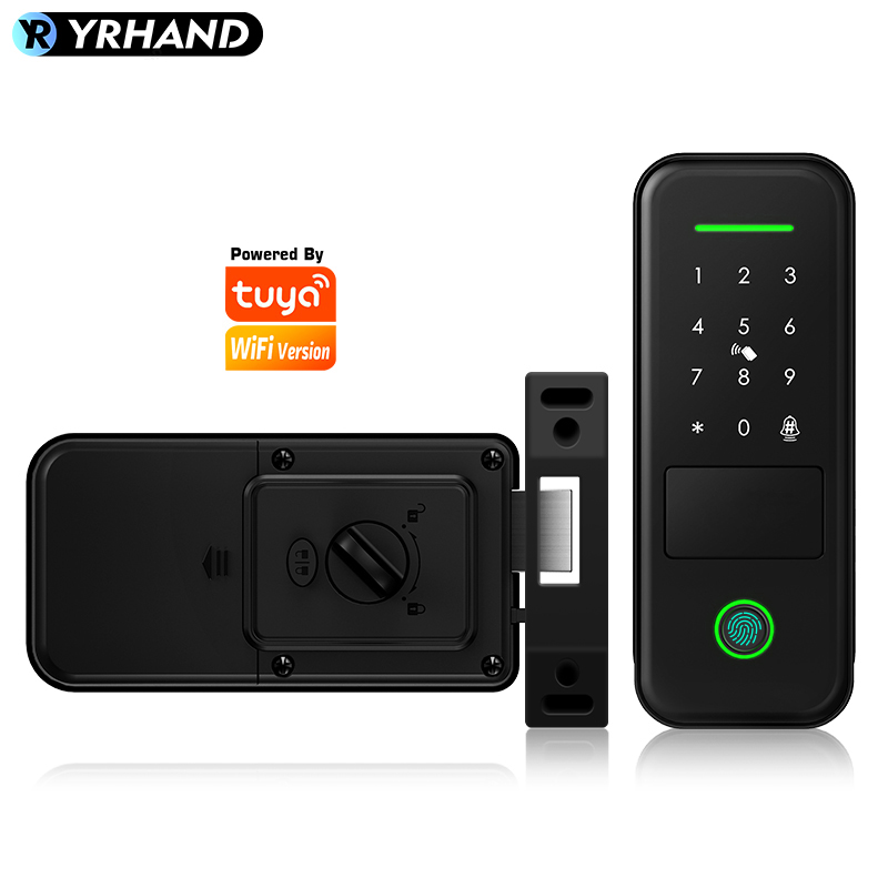 Serratura Intelligente Tuya, C - Smart Rim Lock Wifi Fingerprint recensione e prezzo
