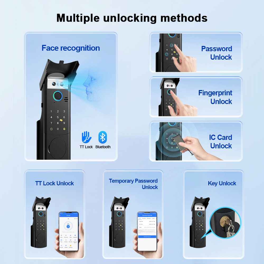 RAYKUBE V6/V8 Serratura Elettr - Face Recognition Door Lock recensione e prezzo