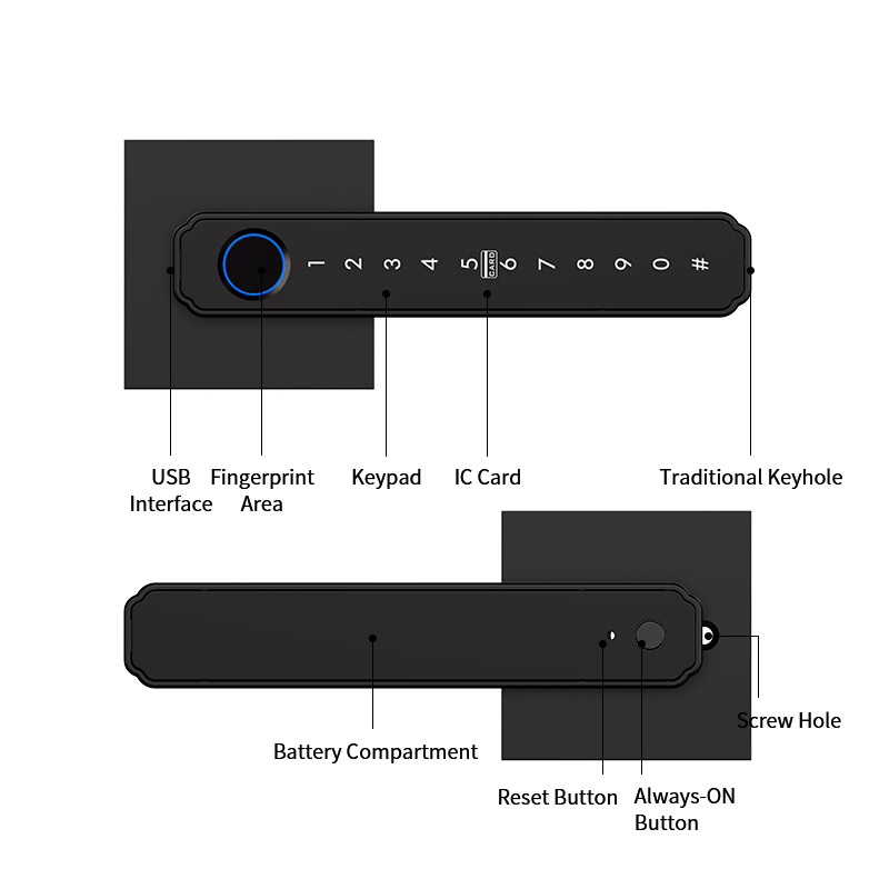 Serratura Intelligente Tuya co - Smart Lock Deadbolt Keypad Bluetooth recensione e prezzo