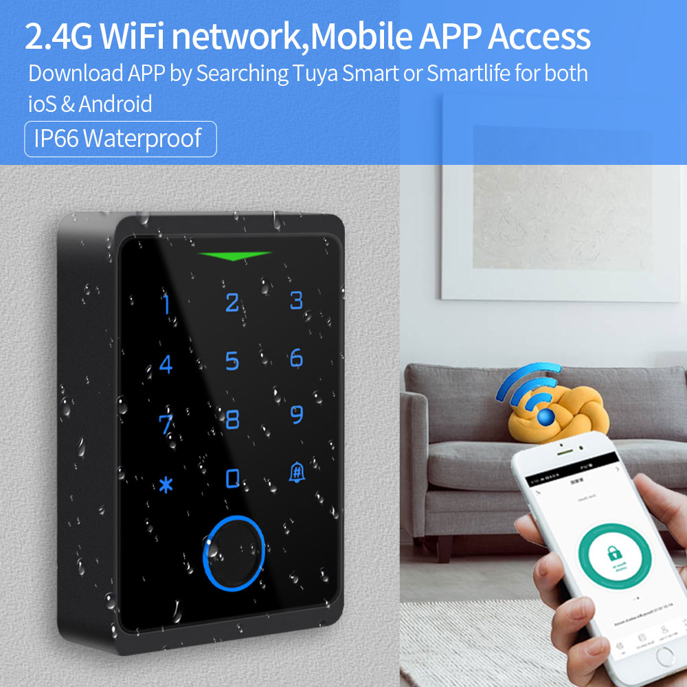 Tuya APP Serratura IP66 Imperm - Fingerprint Padlock Weatherproof recensione e prezzo