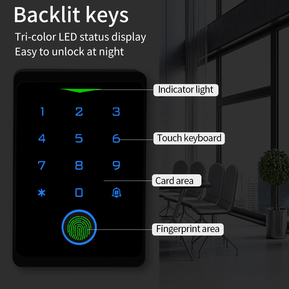 Tuya APP Serratura IP66 Imperm - Fingerprint Padlock Weatherproof recensione e prezzo