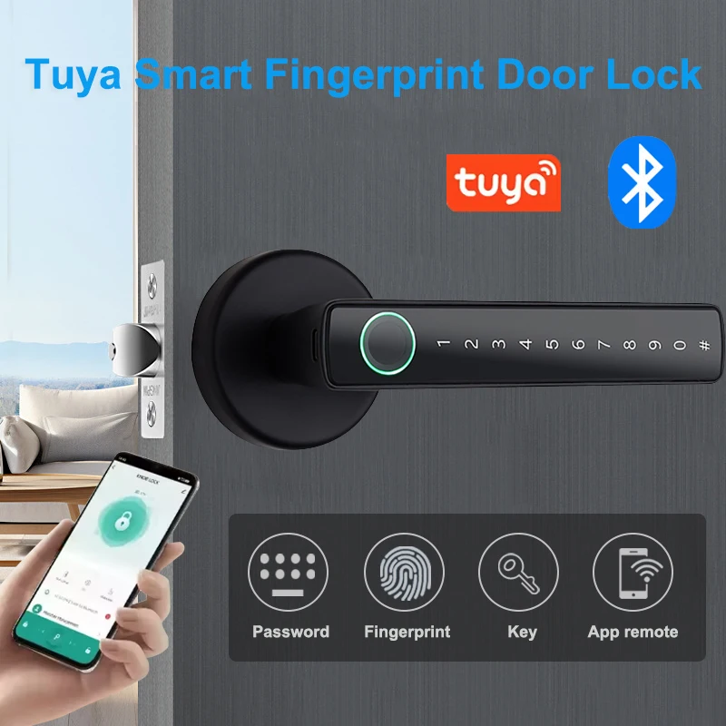 Tuya Smart Fingerprint Lock Li - Smart Lock Zigbee Gateway recensione e prezzo