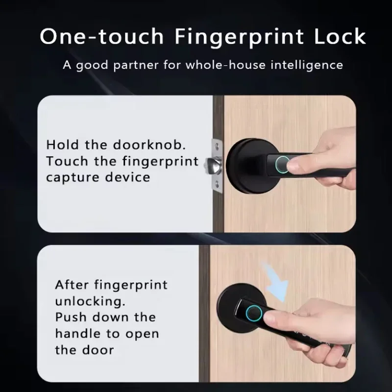 Tuya Smart Fingerprint Lock Li - Smart Lock Zigbee Gateway recensione e prezzo